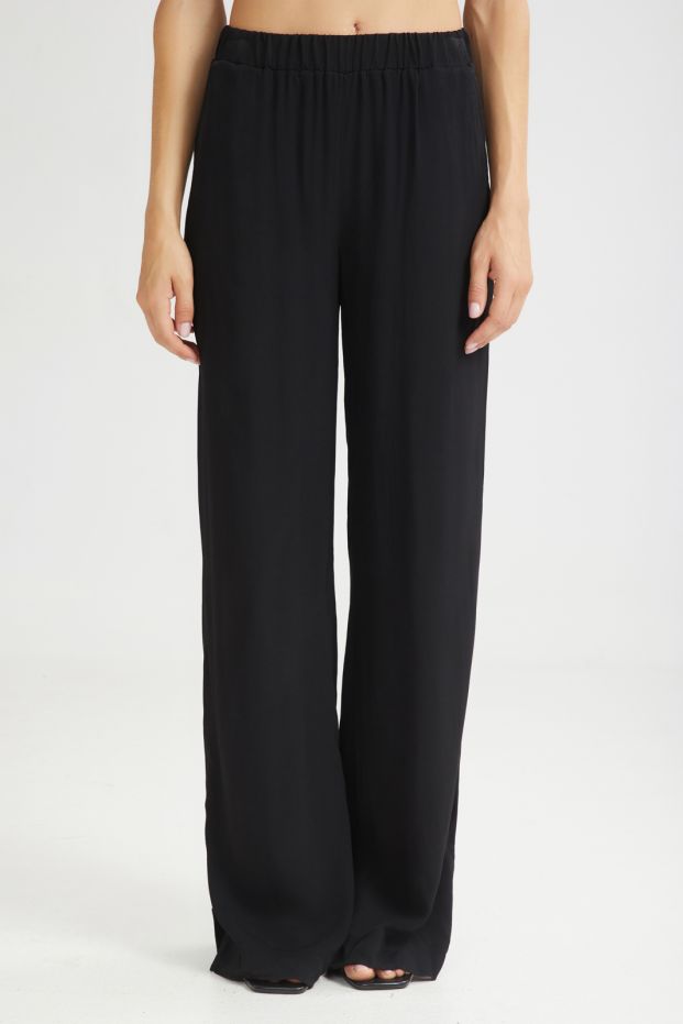 The Custard Wide Pants Black