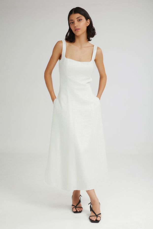 The Dessert Dress White