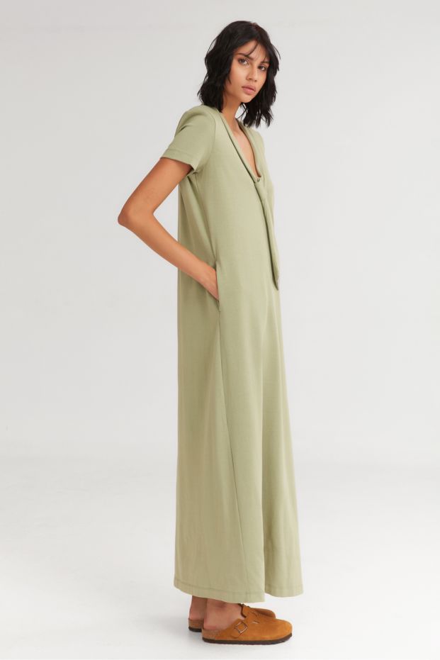 The Flavor Maxi Dress Khaki