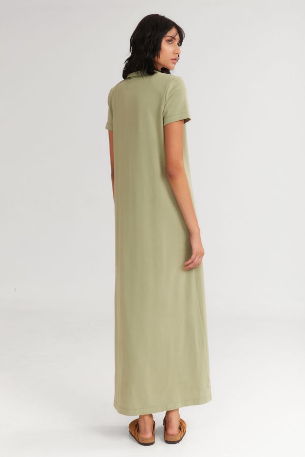 The Flavor Maxi Dress Khaki