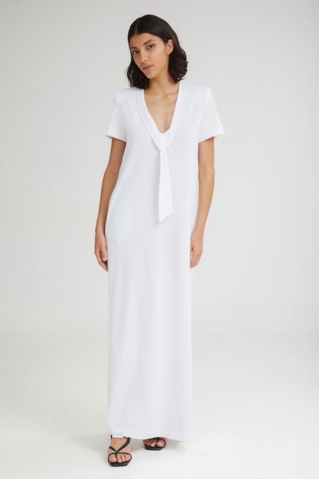 The Flavor Maxi Dress White