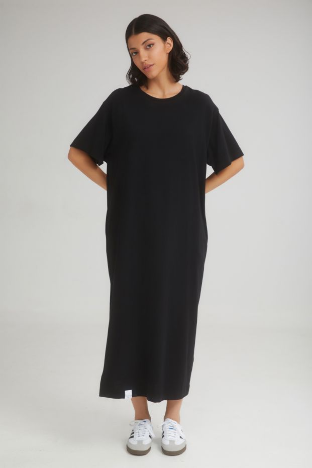 The Flavor Oversized Dress Black