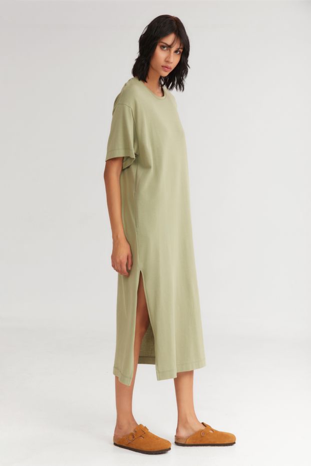 The Flavor Oversized Dress Khaki