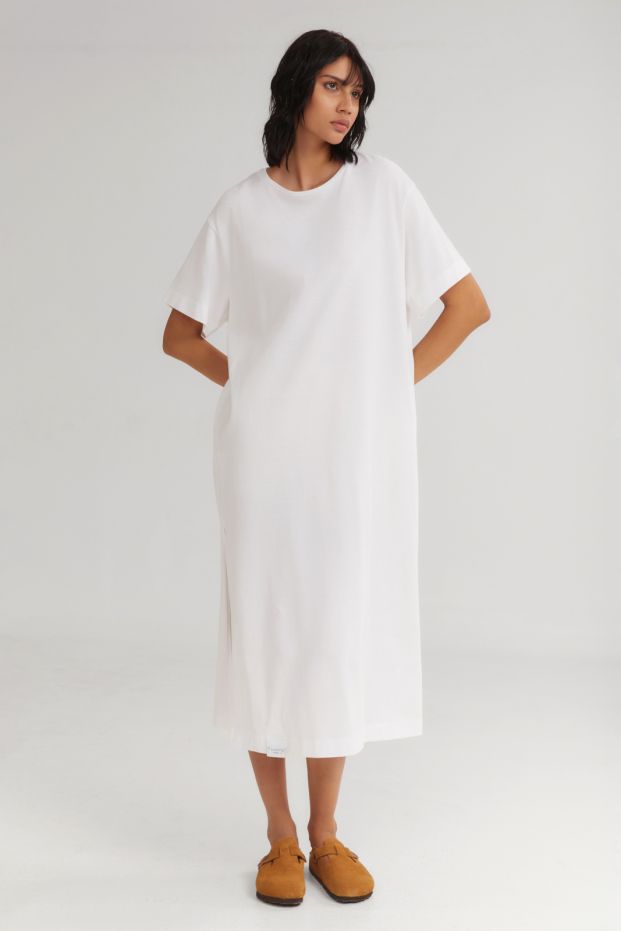 The Flavor Oversized Dress White
