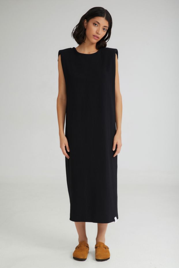 The Flavor Sleeveless Dress Black