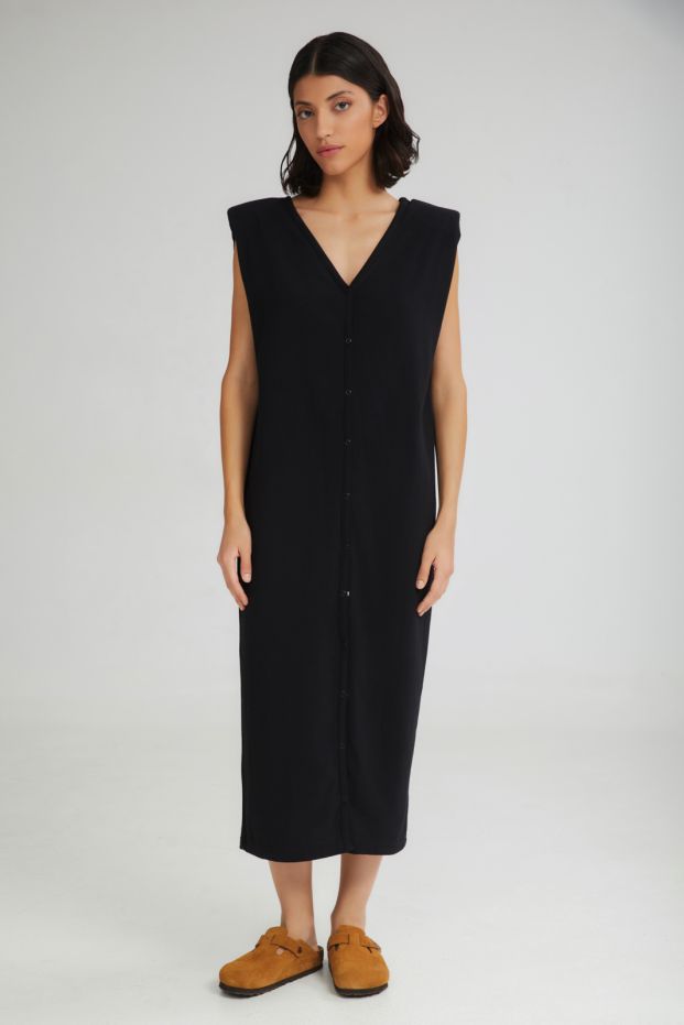 The Flavor Sleeveless Dress Black