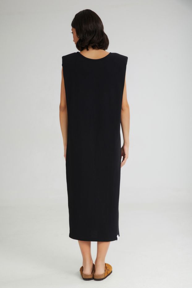 The Flavor Sleeveless Dress Black