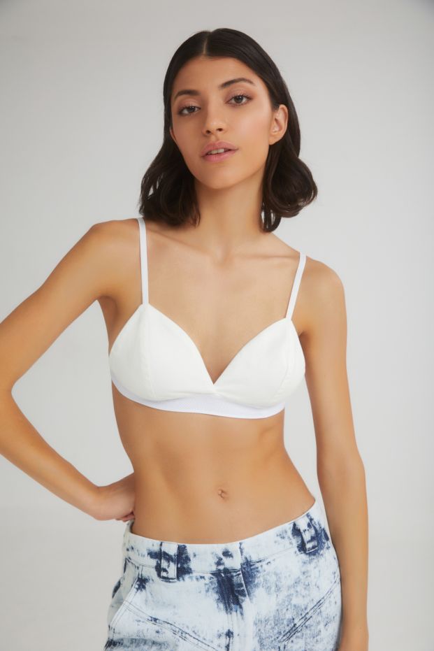 The Frozen Yogurt Bustier White