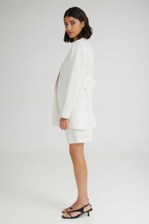 The Gelato Blazer Ecru