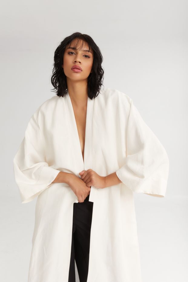 The Gelato Kimono Ecru