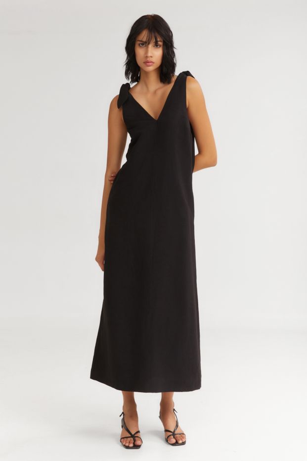 The Gelato Maxi Dress Black