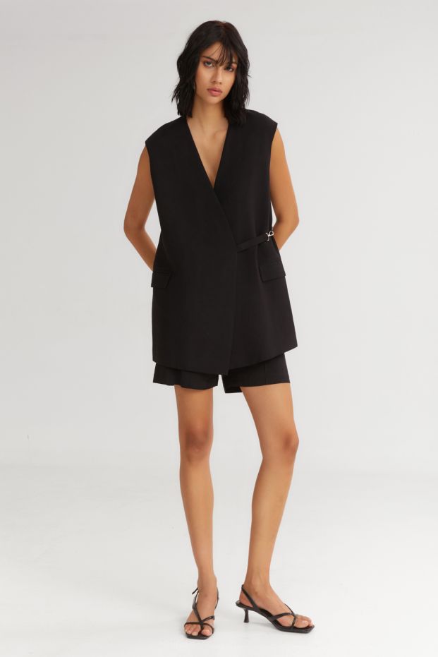 The Gelato Vest Black