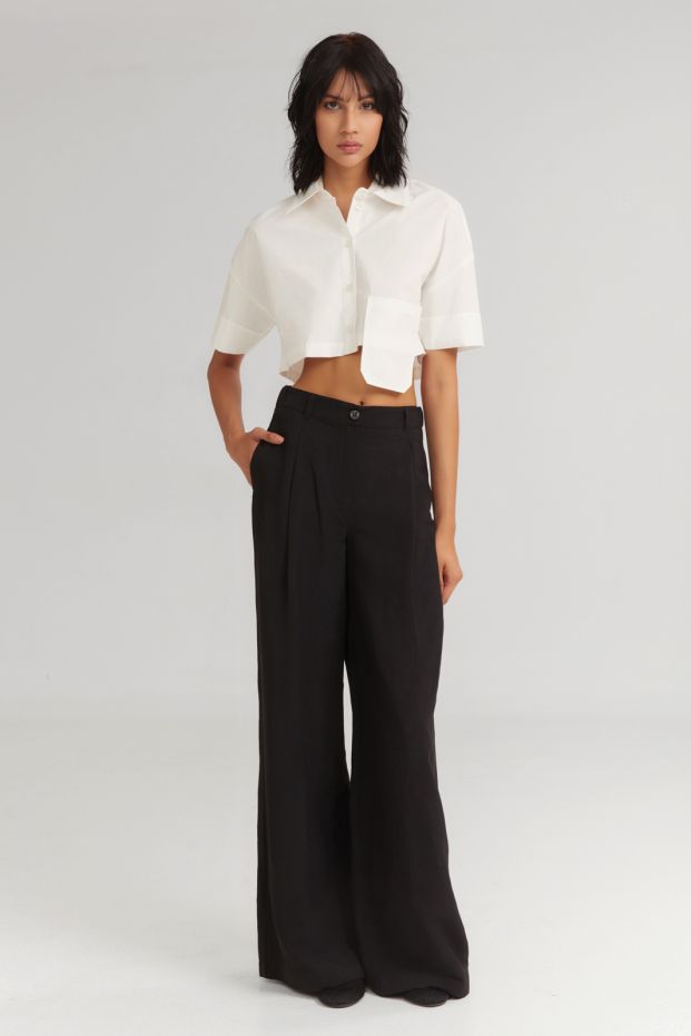 The Gelato Wide Pants Black