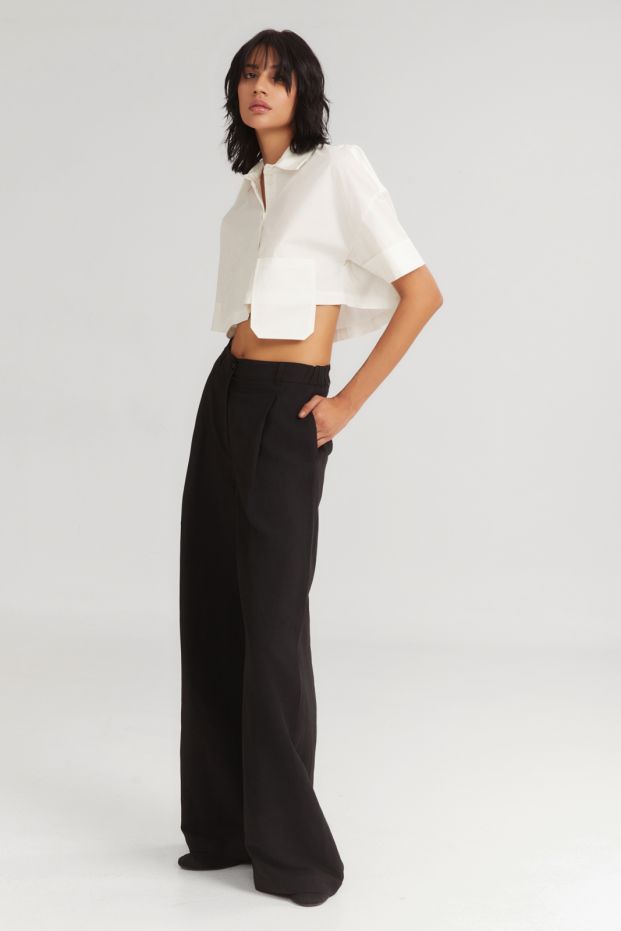 The Gelato Wide Pants Black