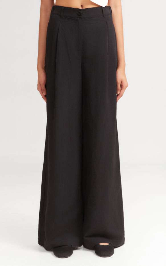 The Gelato Wide Pants Black