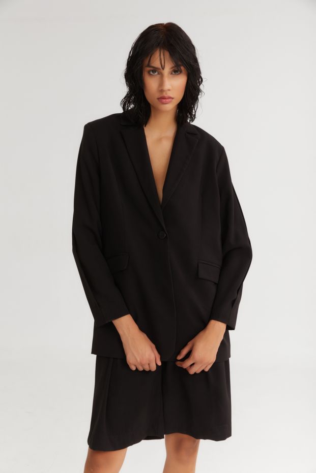 The Melted IceCream Blazer Black