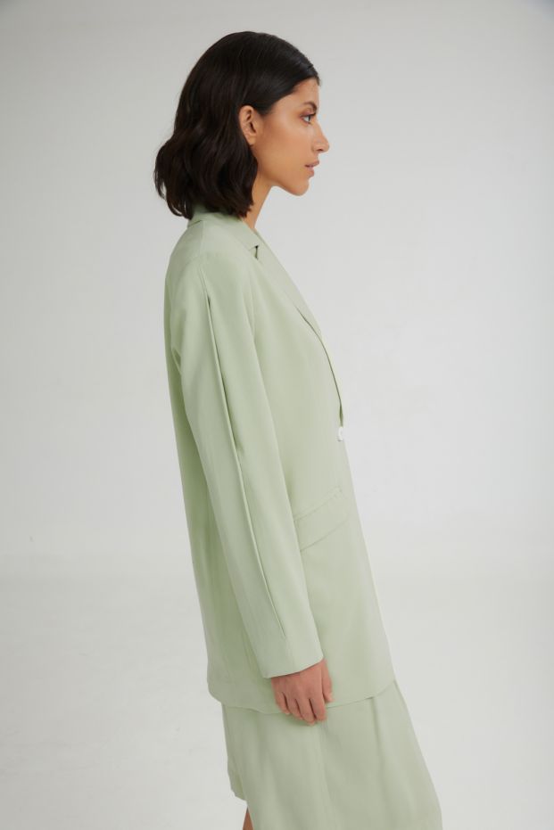 The Melted IceCream Blazer Mint