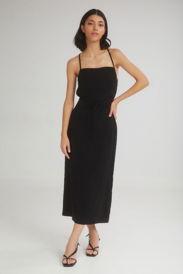 The Melted IceCream Dress Black