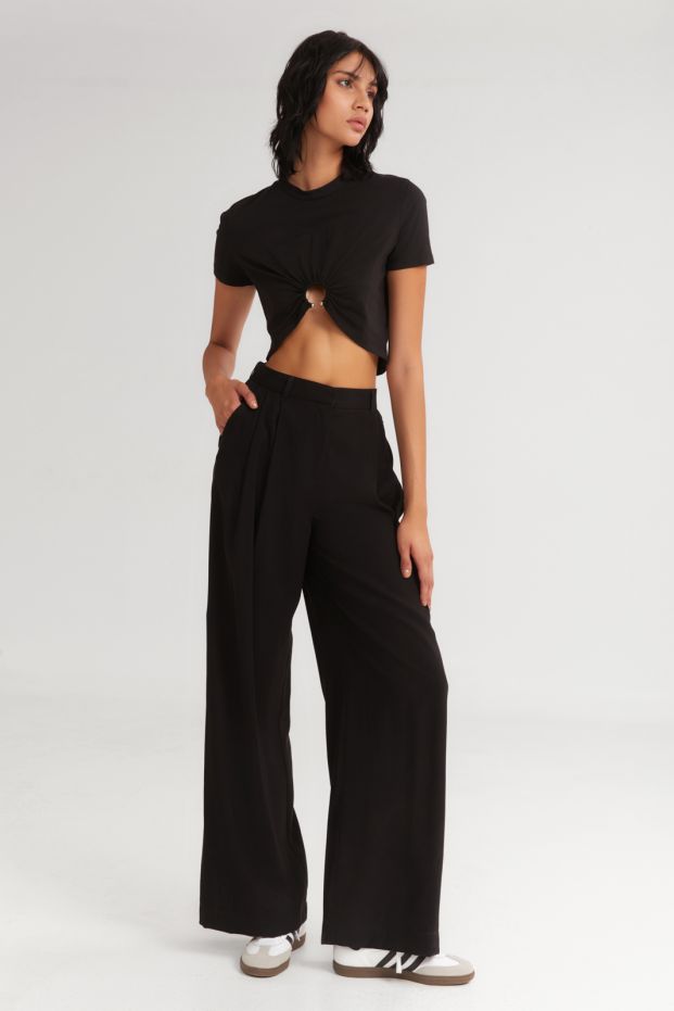 The Melted IceCream Long Pants Black