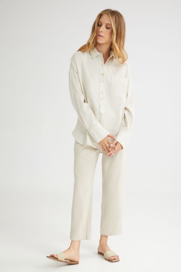 The Milkshake Shirt Beige