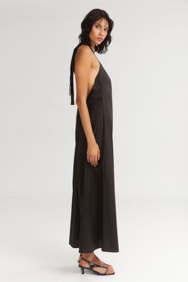 The Pistachio Dress Black