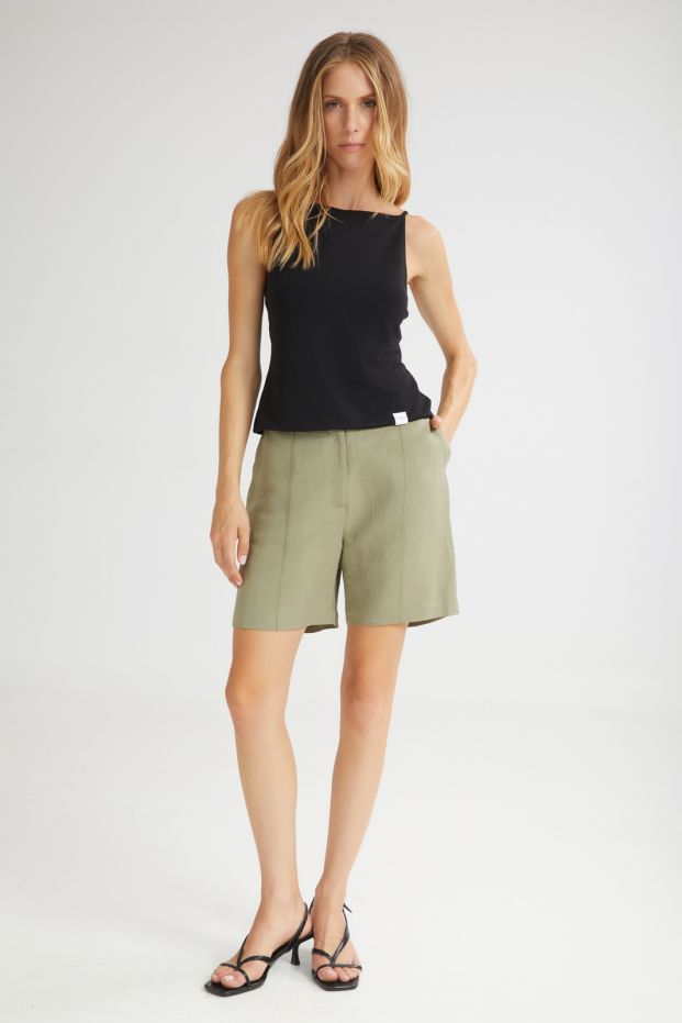 The Popsicle Essential Top Black