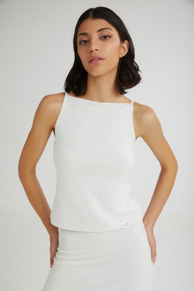 The Popsicle Essential Top White