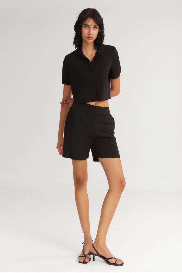 The Popsicle Polo Top Black