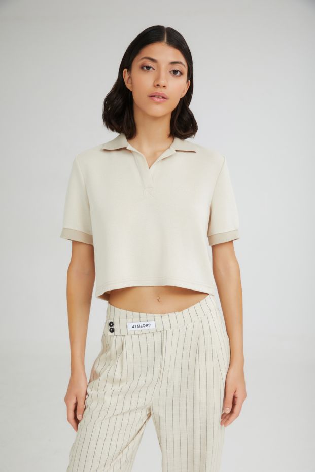 The Popsicle Polo Top Vanilla