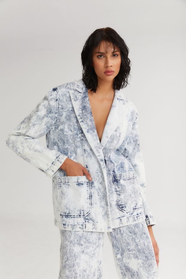 The Rocky Road Blazer Denim