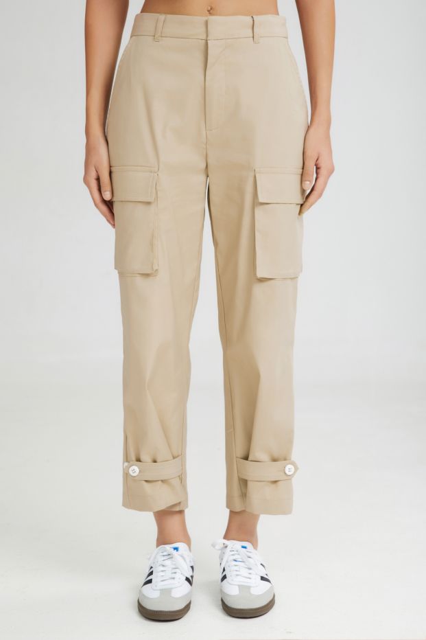 The Scoop Cargo Pants Beige