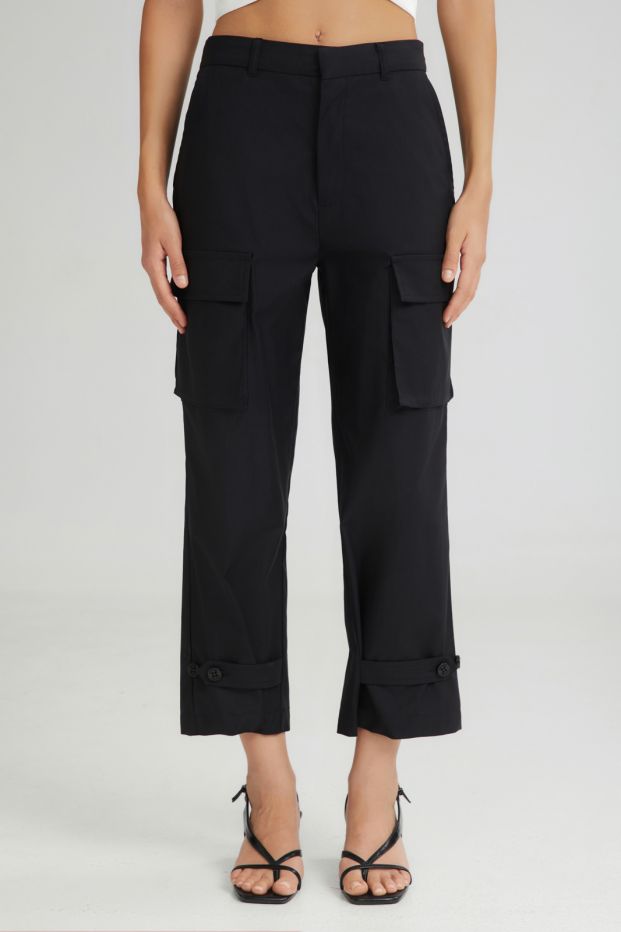 The Scoop Cargo Pants Black