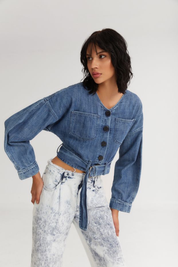 The Soft Serve Jacket Denim