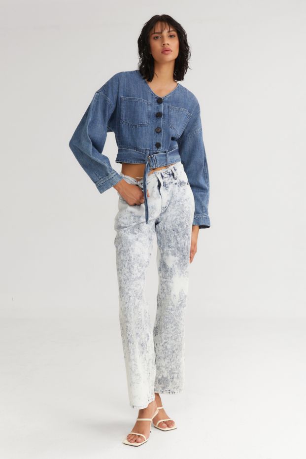 The Soft Serve Jacket Denim