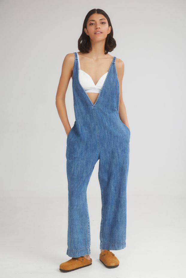 The Soft Serve Jumpsuit Denim