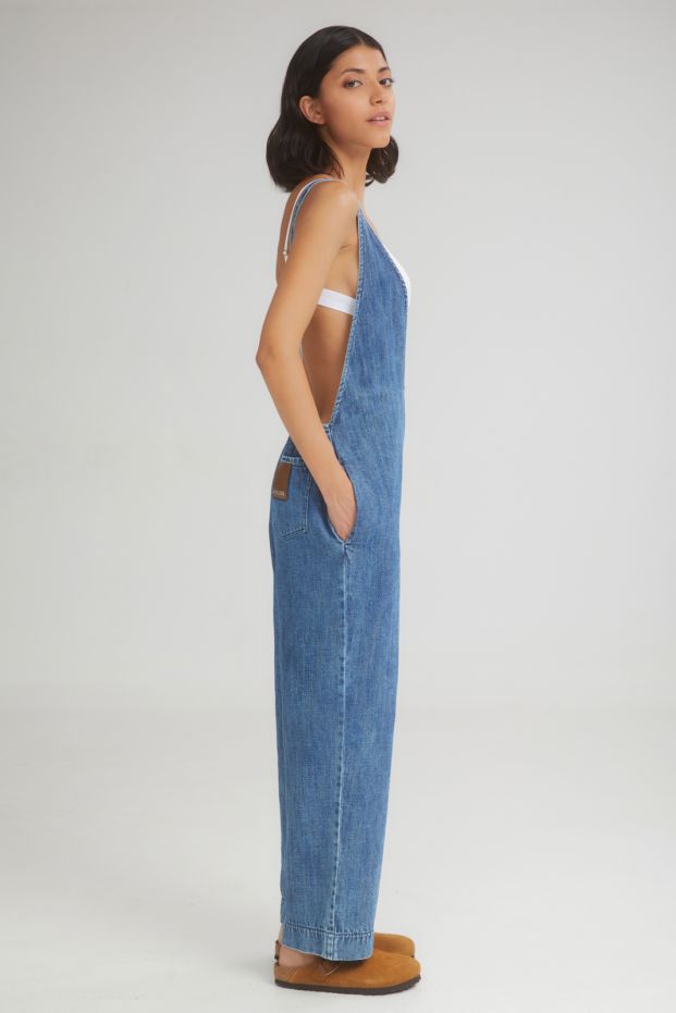 The Soft Serve Jumpsuit Denim