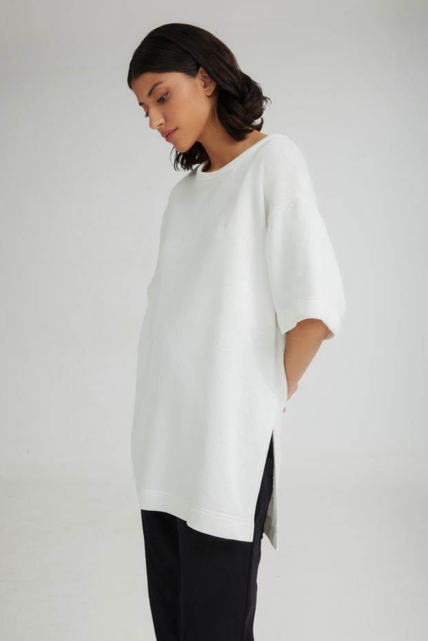 The Sorbet Long Top White