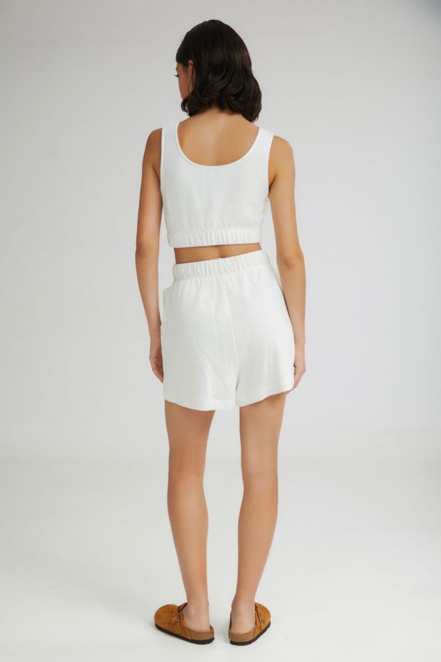 The Sorbet Shorts White