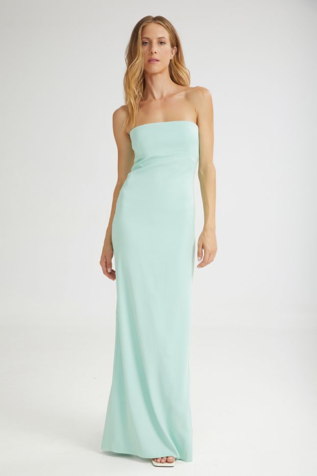 The Sprinkles Maxi Dress Aqua