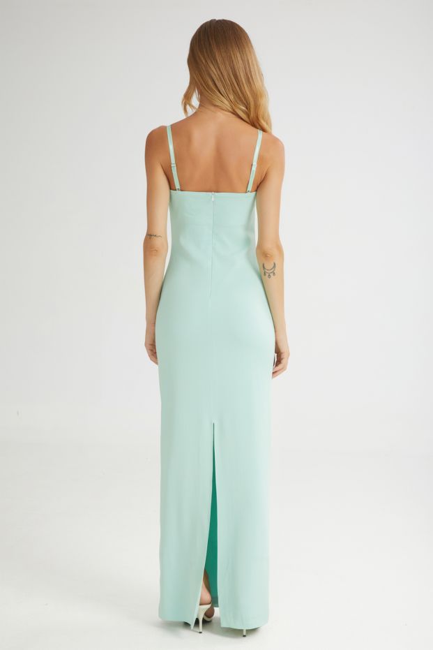 The Sprinkles Maxi Dress Aqua