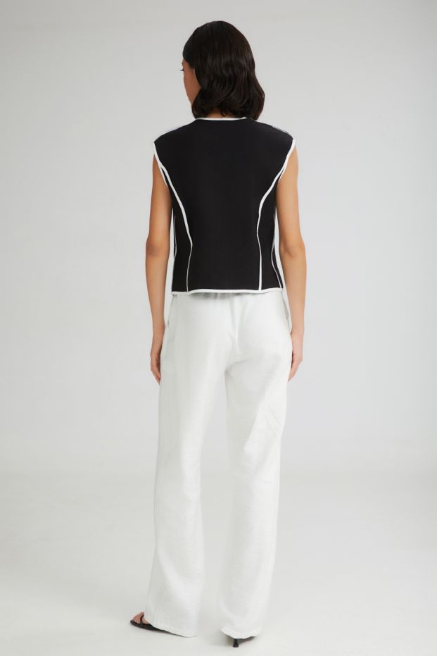 The Sundae Top Black