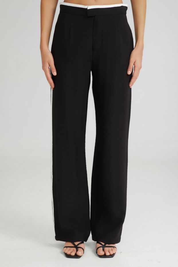 The Sundae Wide Pants Black