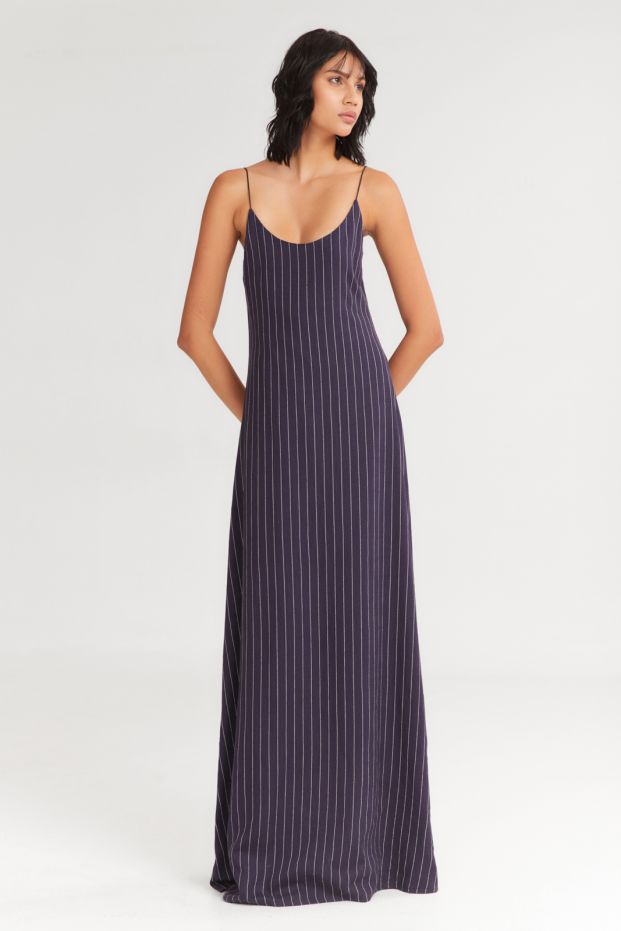 The Toppings Dress Navy