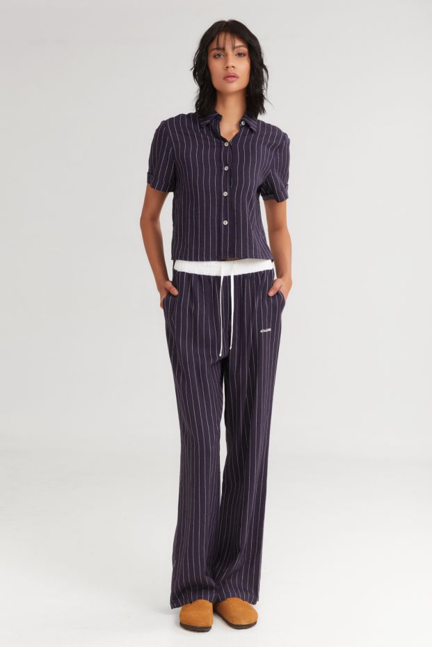 The Toppings Long Pants Navy