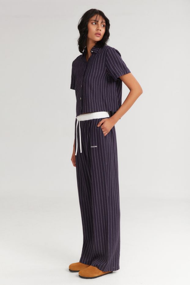 The Toppings Long Pants Navy