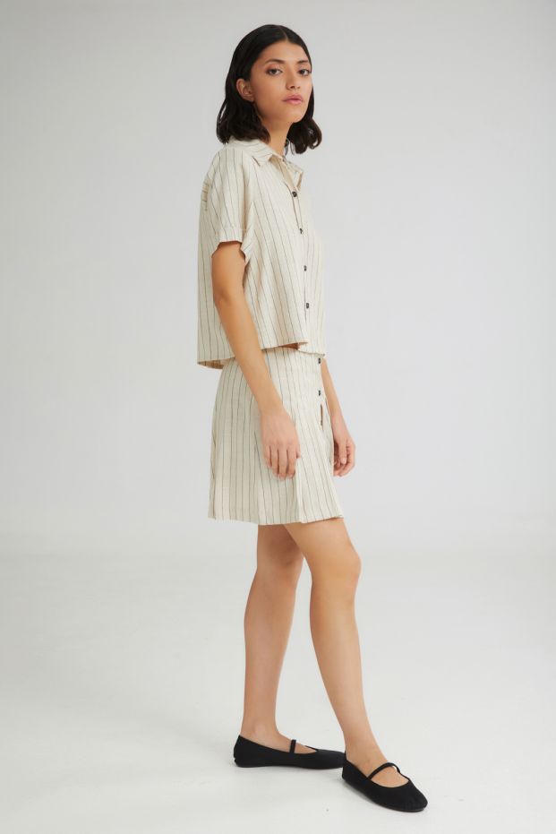 The Toppings Skirt Beige