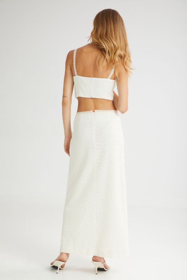 The Vanilla Drip Bustier Beige