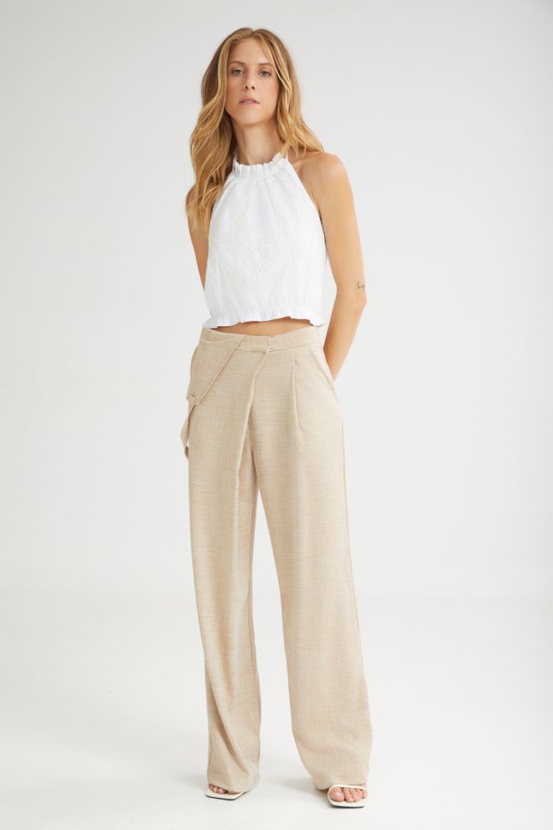 The waffle Cone Pants Beige