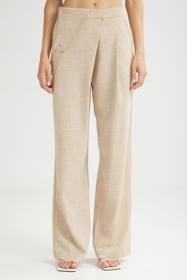 The waffle Cone Pants Beige