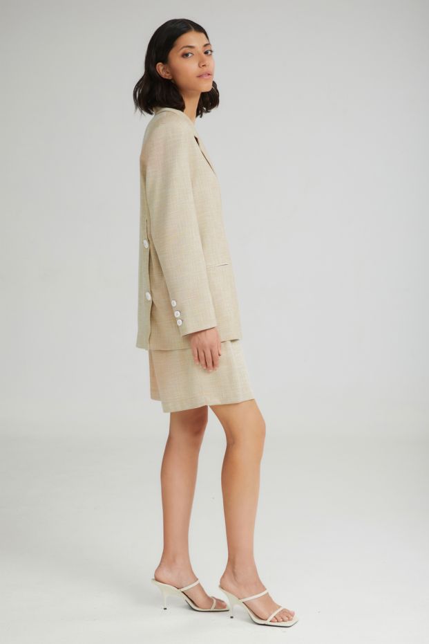 The Waffle Cone Shorts Beige